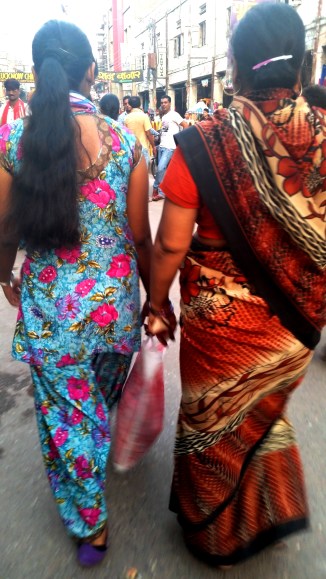 Colorful Saris in Varanasi